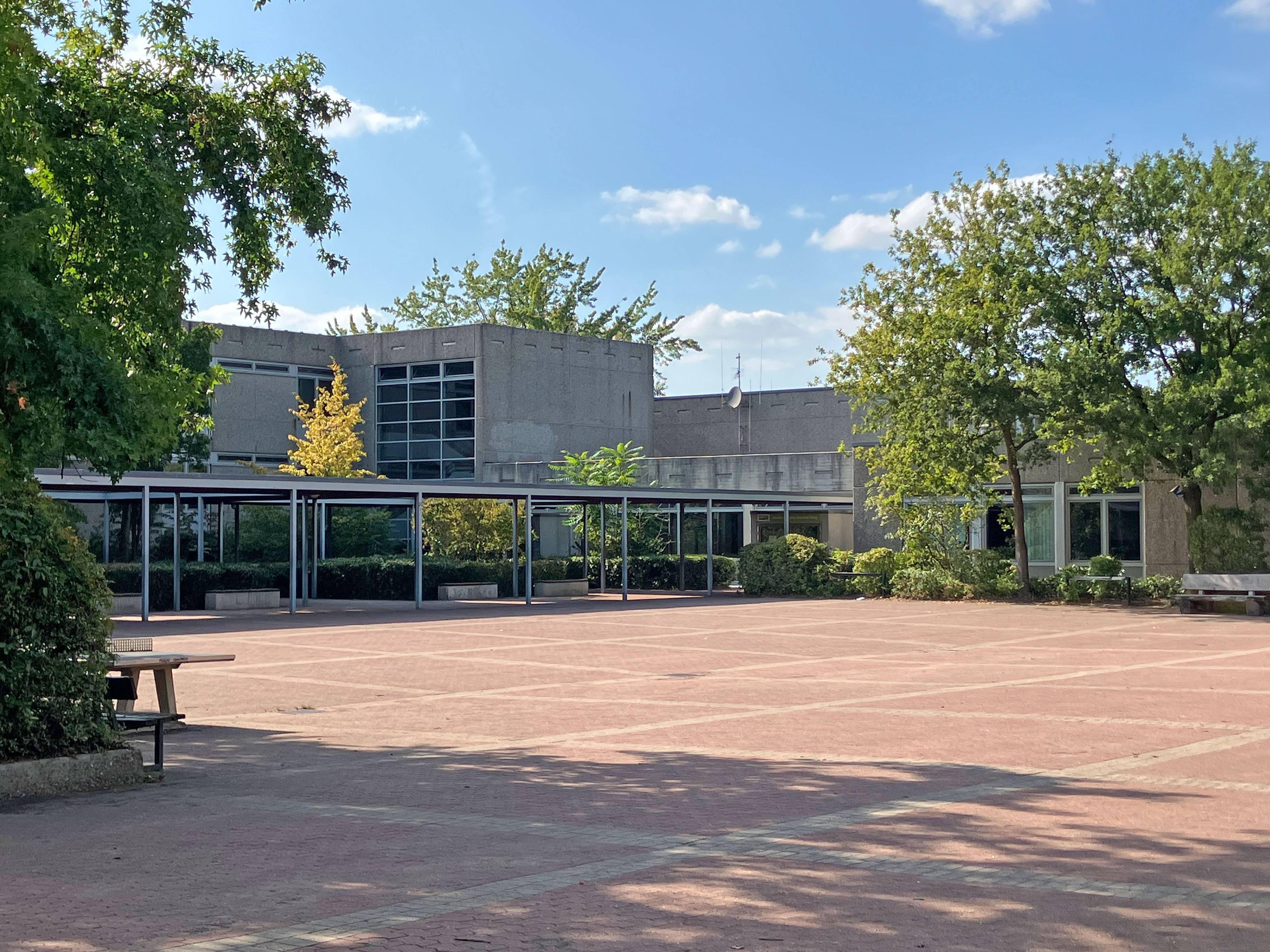 Schulzentrum Hiltrup von außen