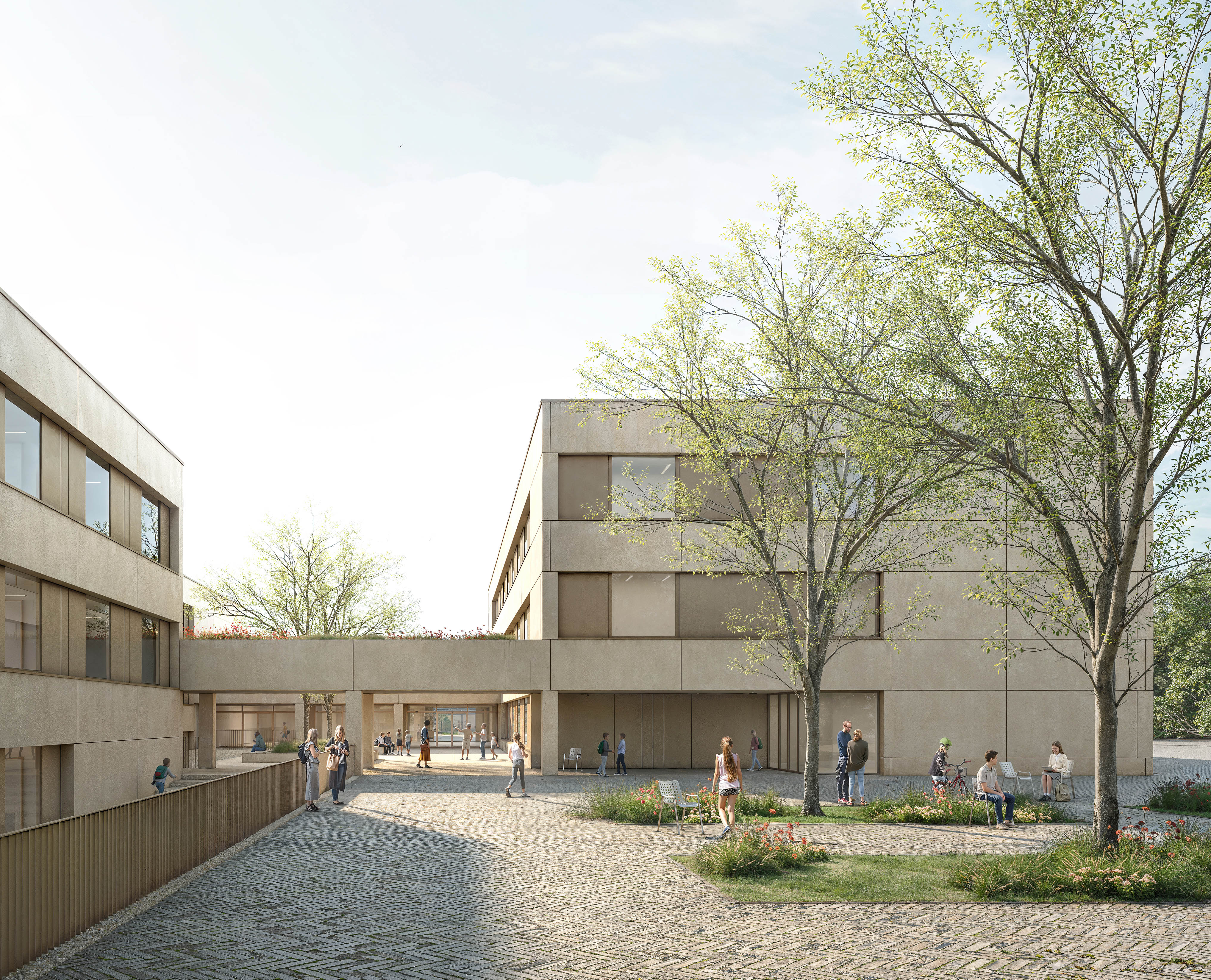 Visualisierung Schulzentrum Hiltrup