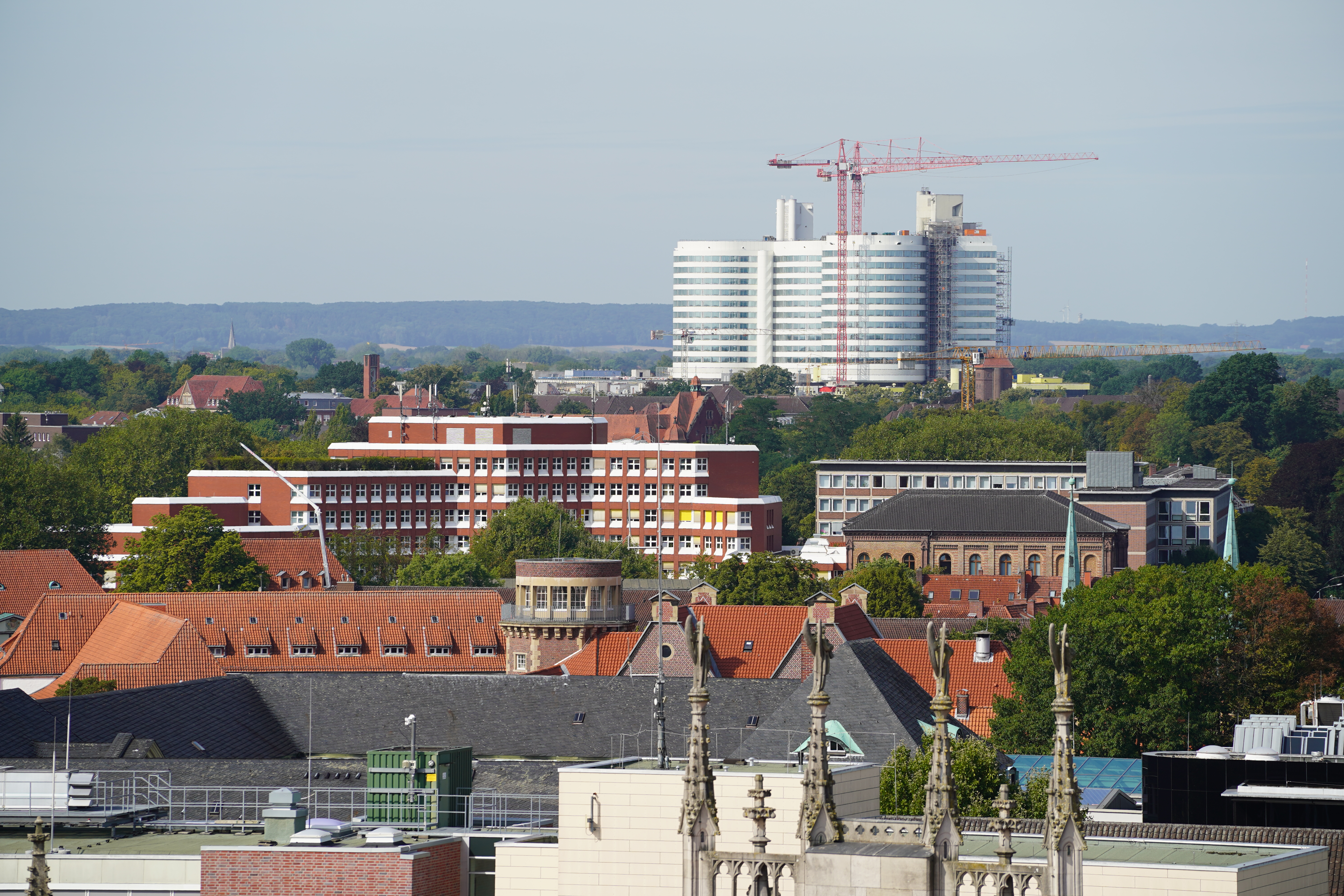 Panorama mit Blick auf die Uniklinik