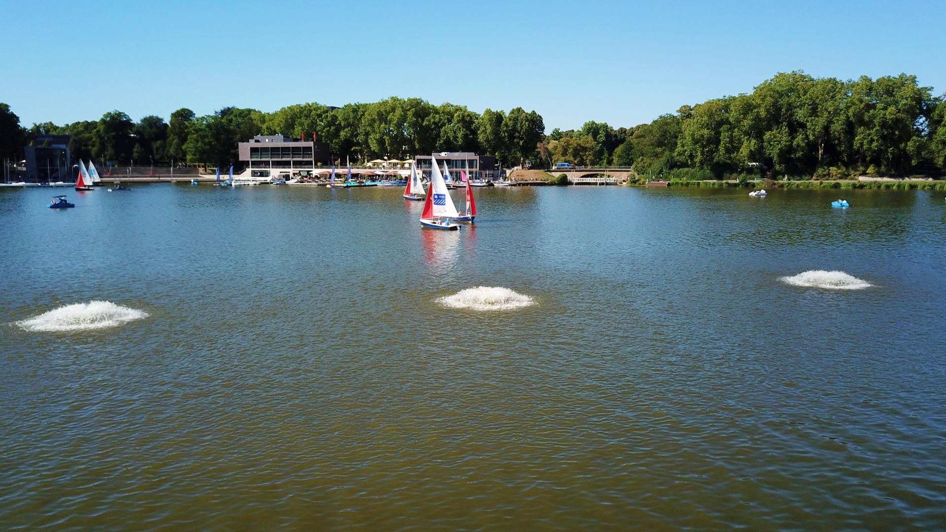 Belüftungsanlagen am Aasee