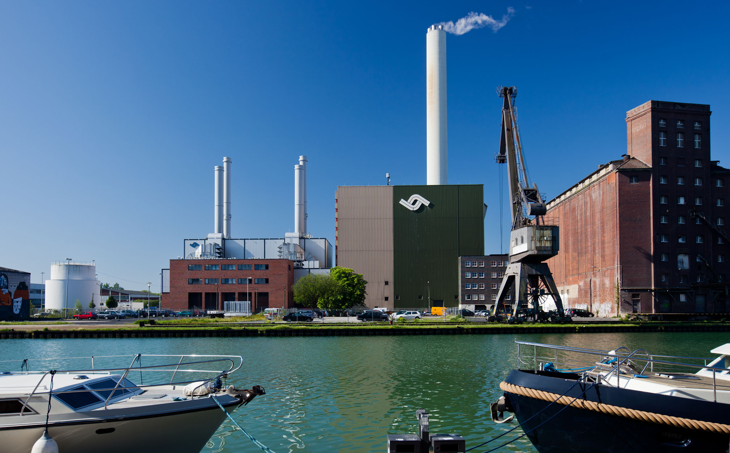 Kraftwerk am Hafen
