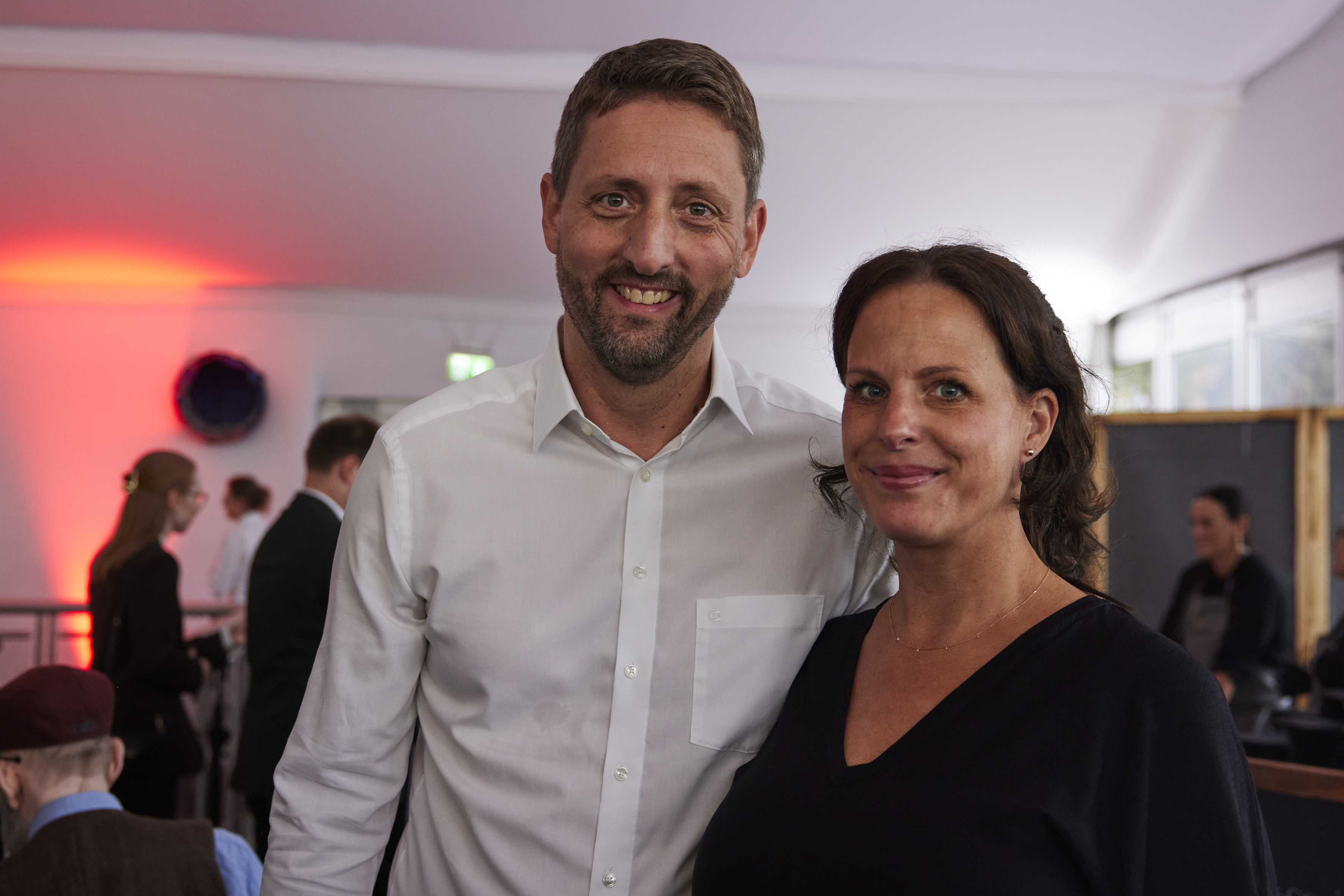 Stadtbaurat Robin Denstorff mit Begleitung 