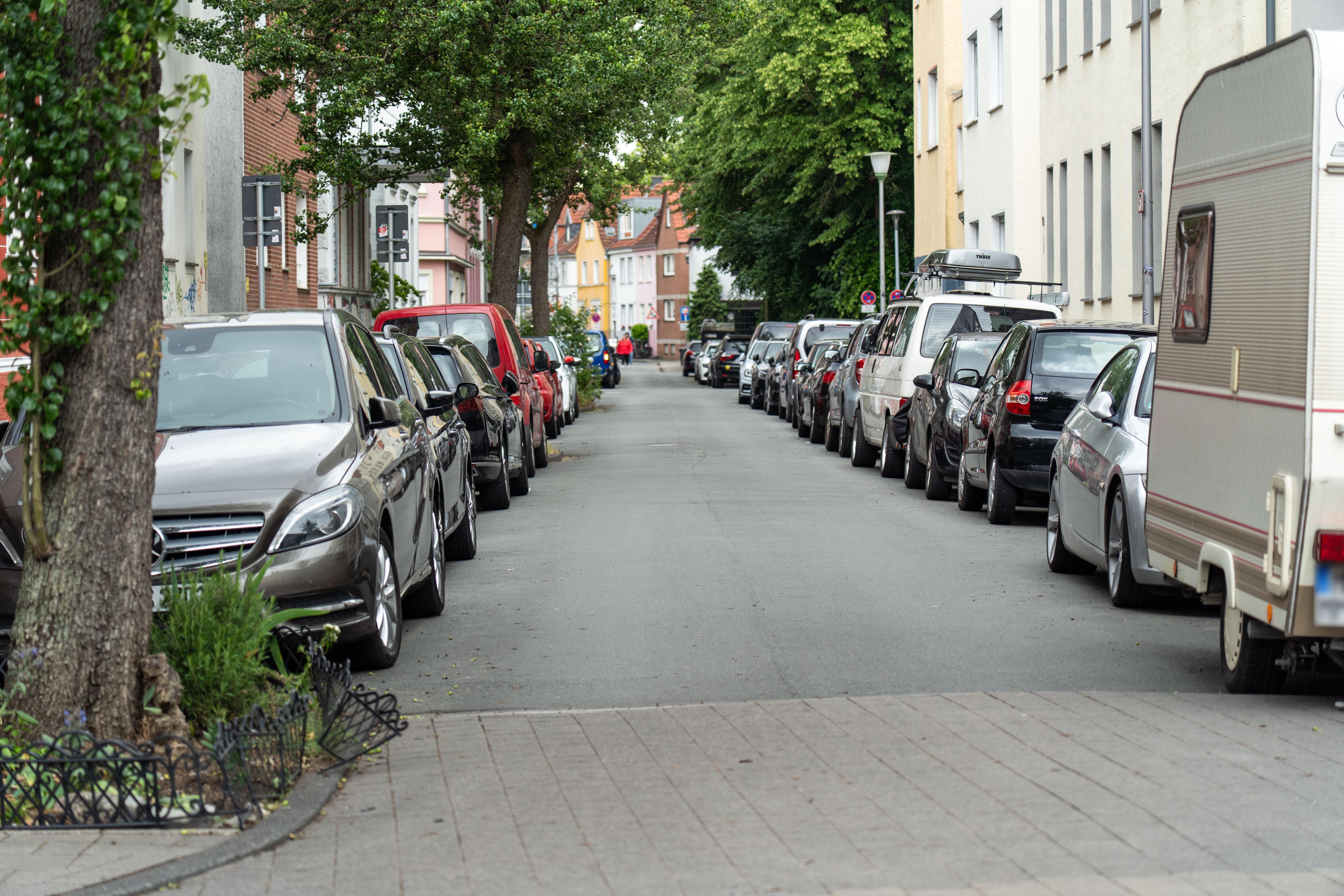 Die Ottostraße in Klein Muffi.