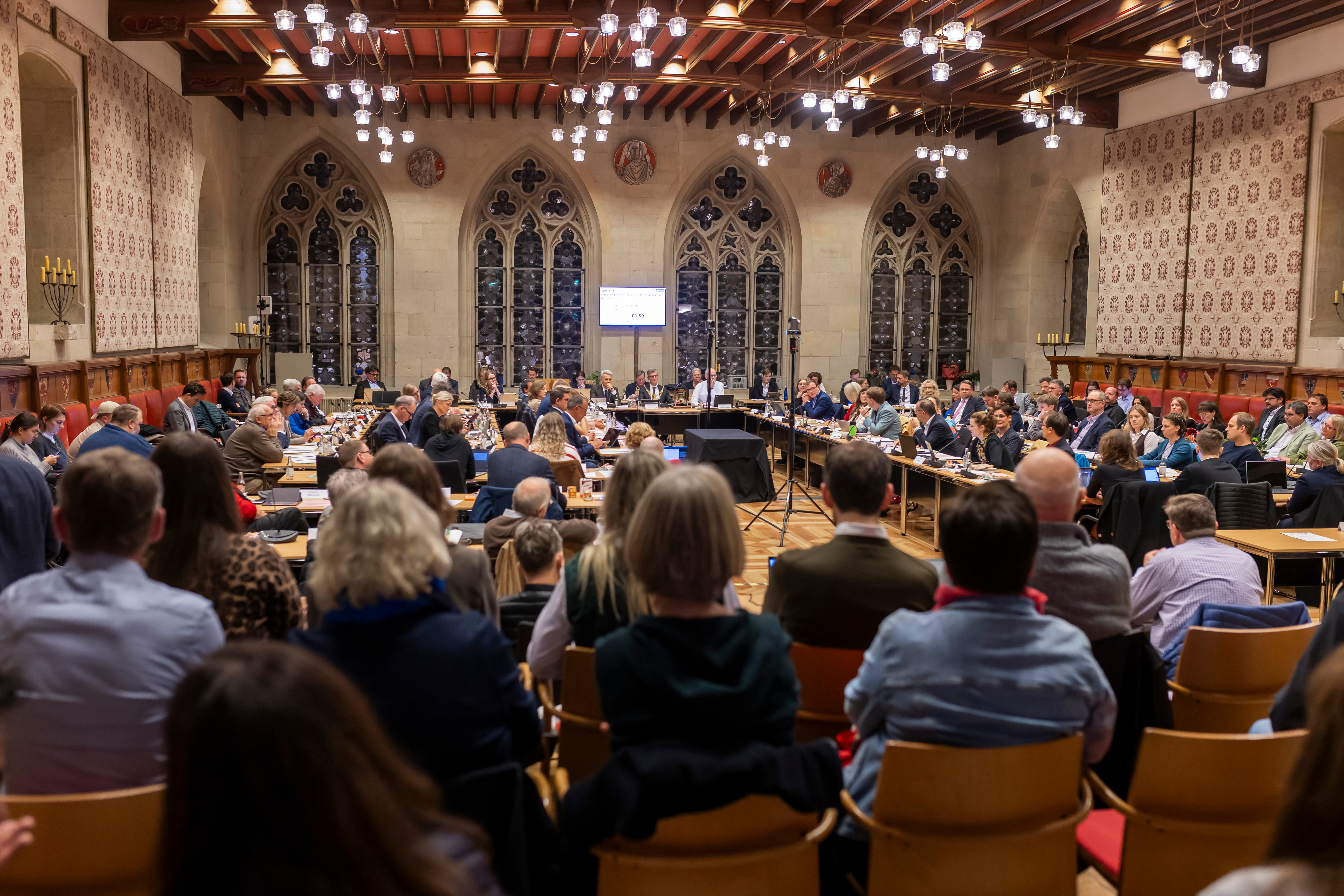 Blick in den Ratssaal