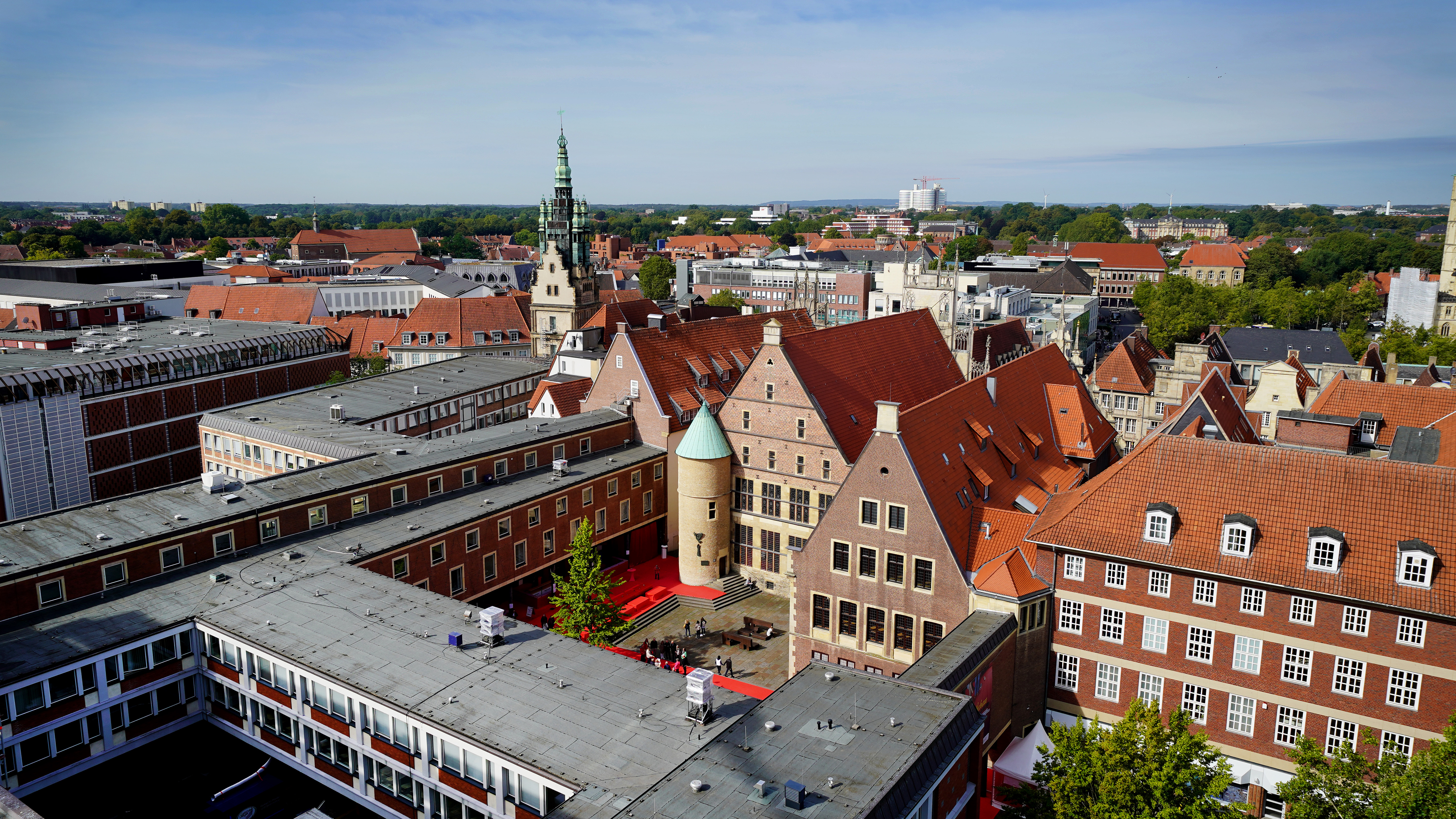 Ausblick aus dem Stadthaus 1