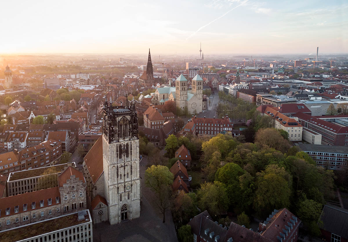 Altstadt aus der Luft