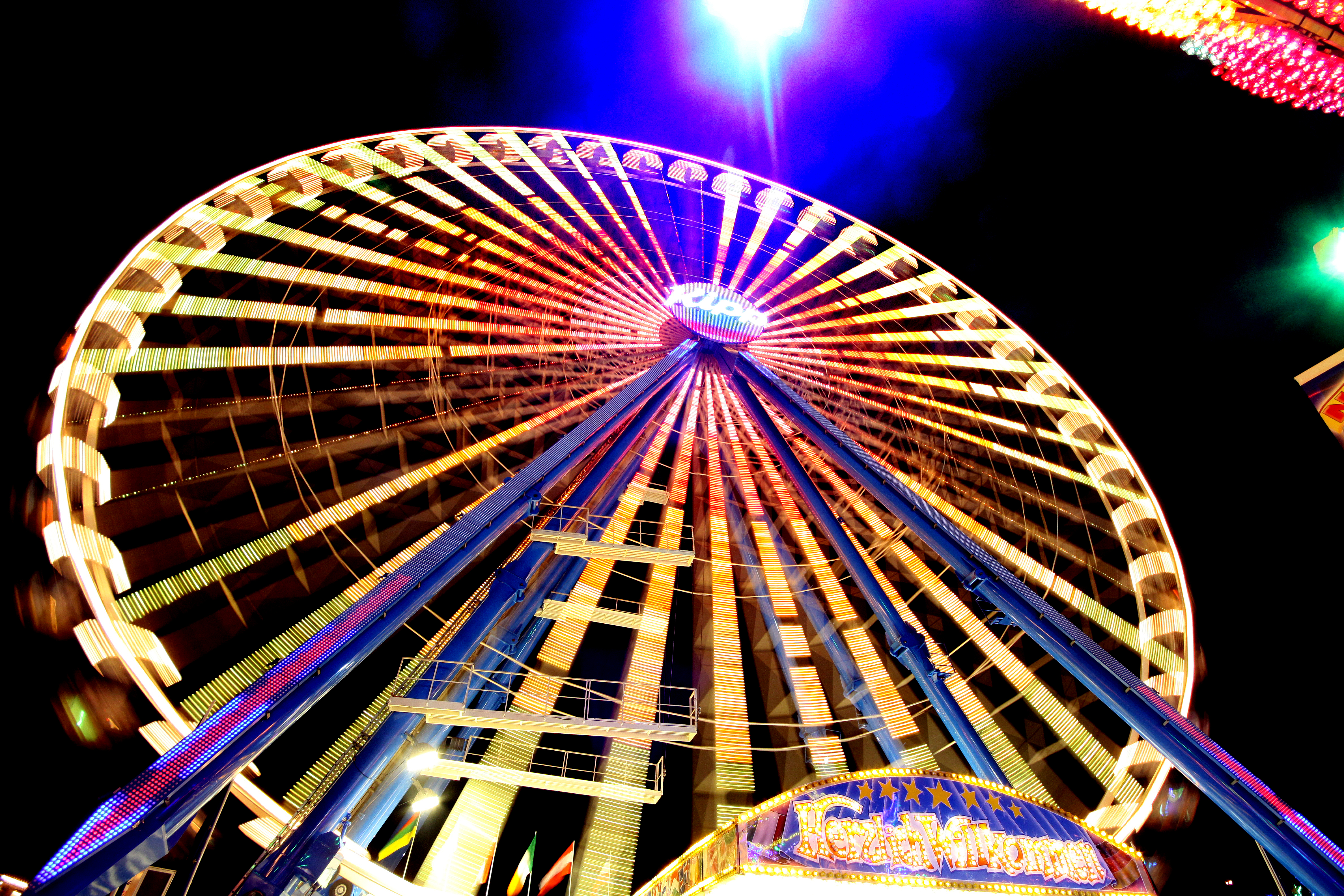 Riesenrad auf dem Send in Münster