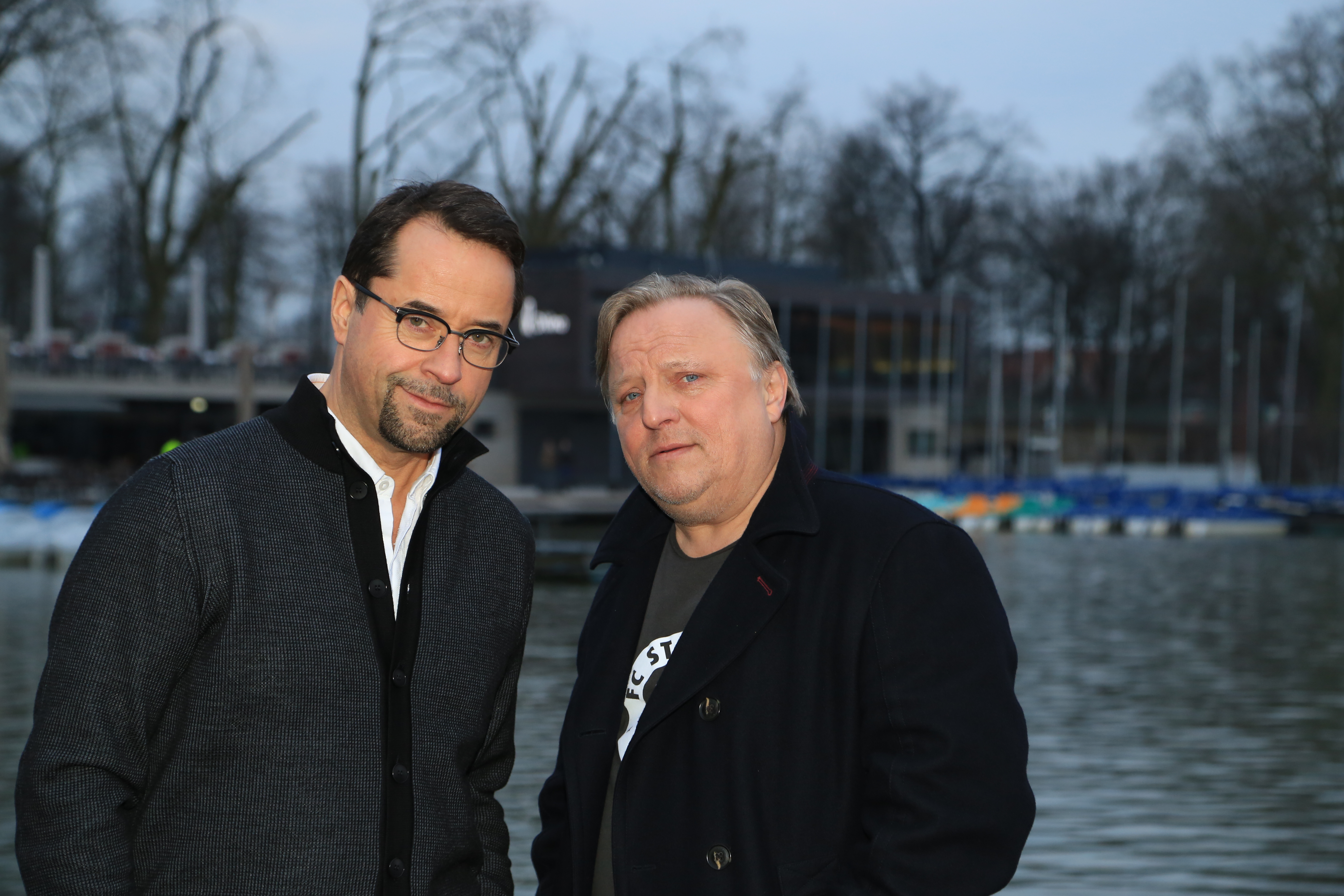 Jan Josef Liefers und Axel Prahl
