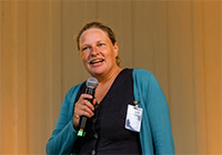 Begrüßung: Sarah Braun, Leiterin des Amtes für Gleichstellung