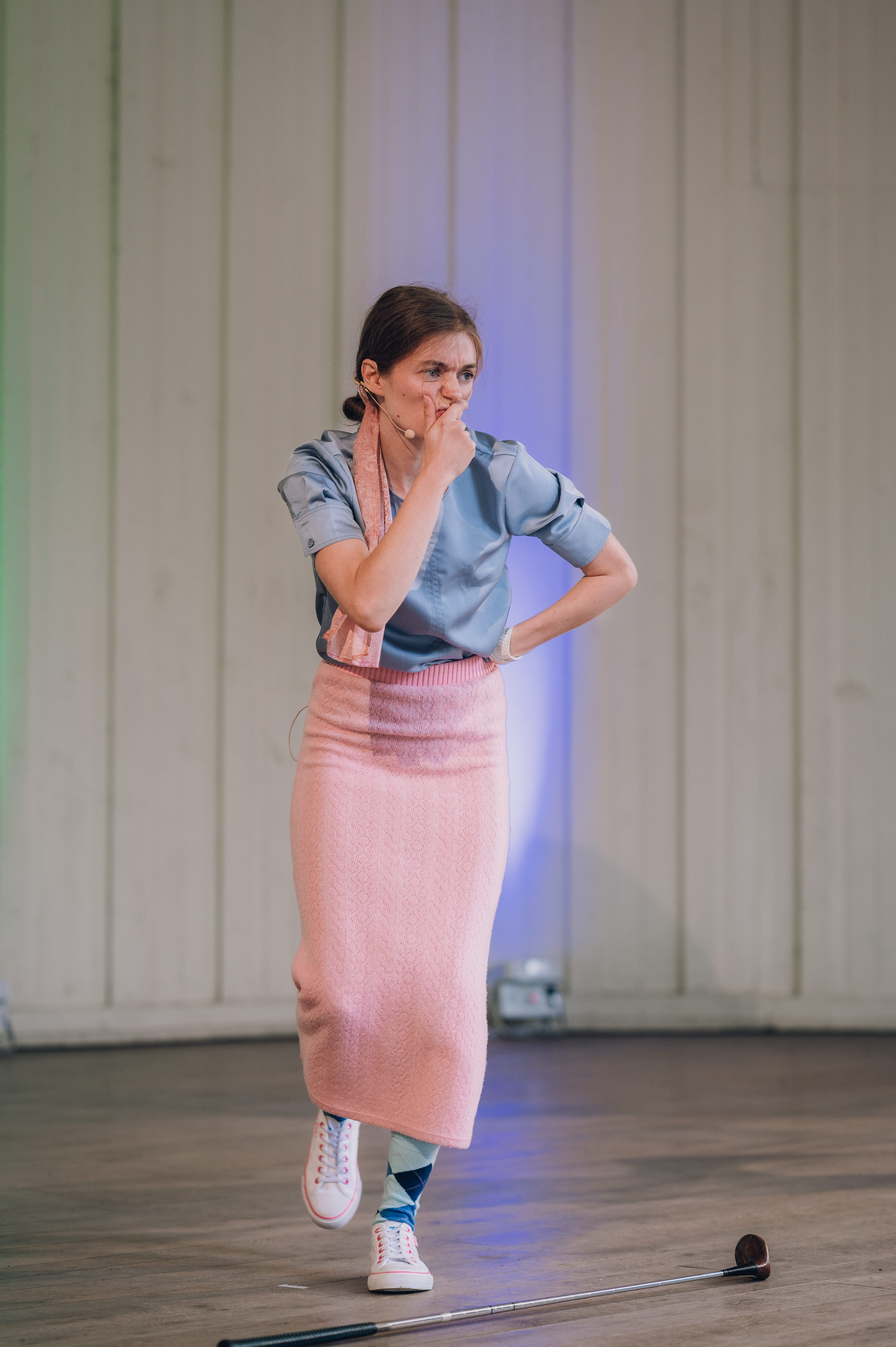 Cactus Junges Theater - Szene aus dem Theaterstück "Das Kabinett des Normativen"