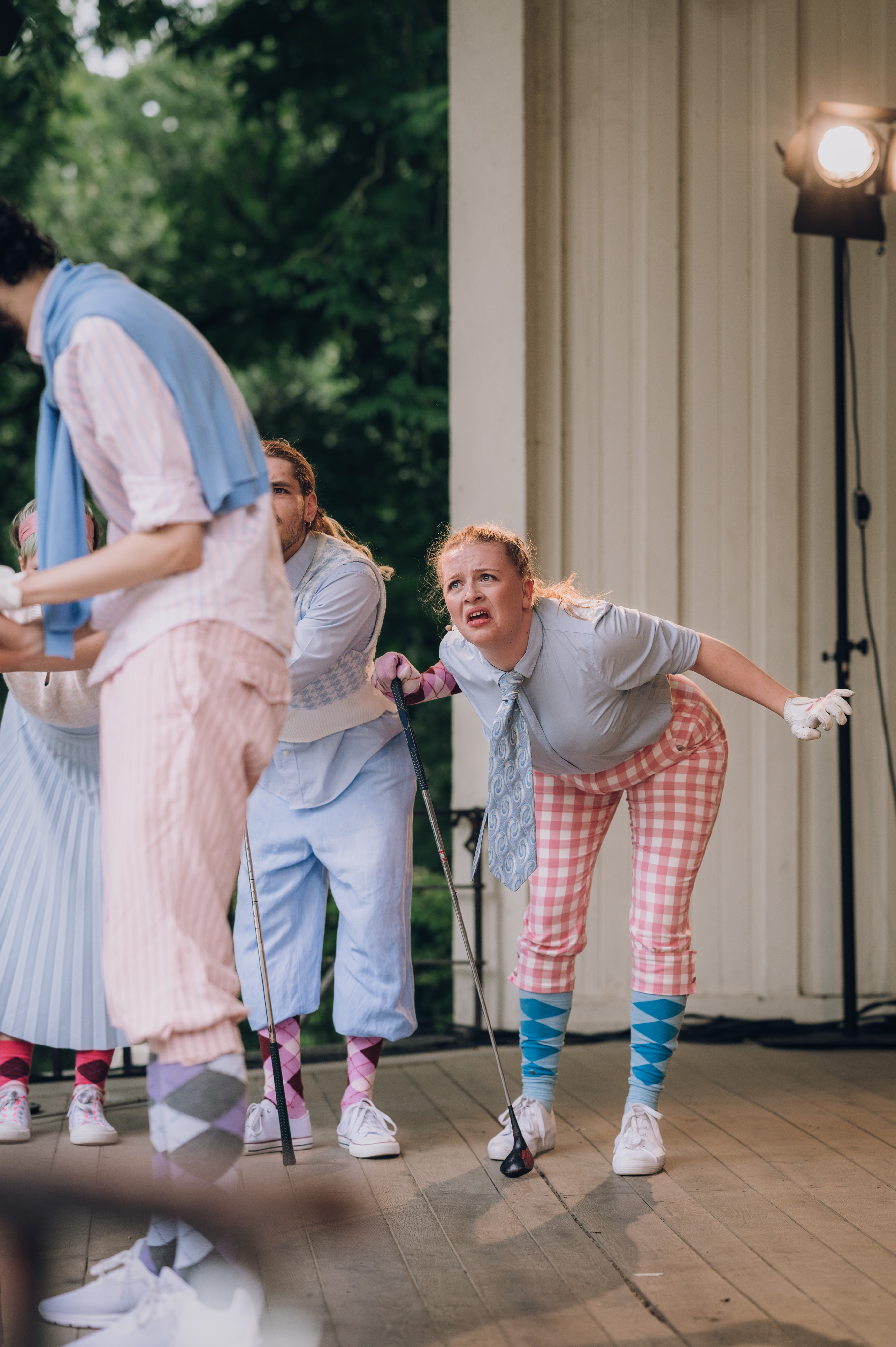 Cactus Junges Theater - Szene aus dem Theaterstück "Das Kabinett des Normativen"
