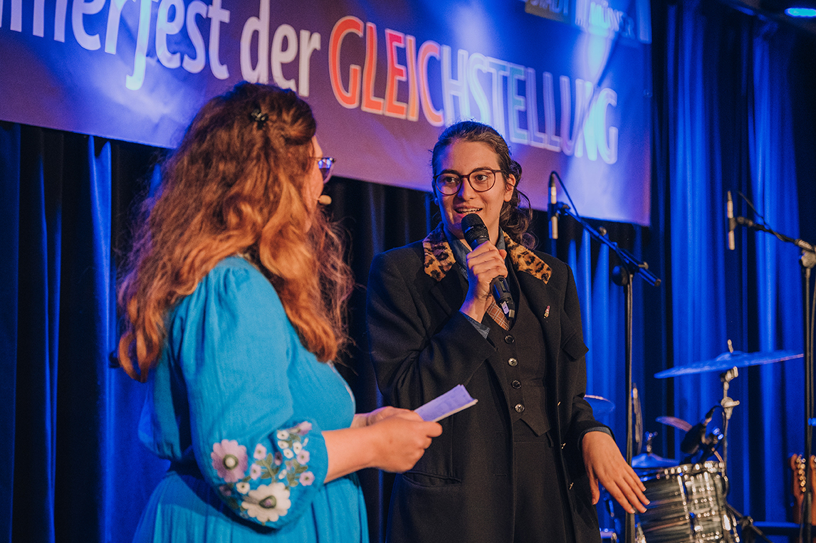 Anna Nigulis im Gespräch mit Mina Richman