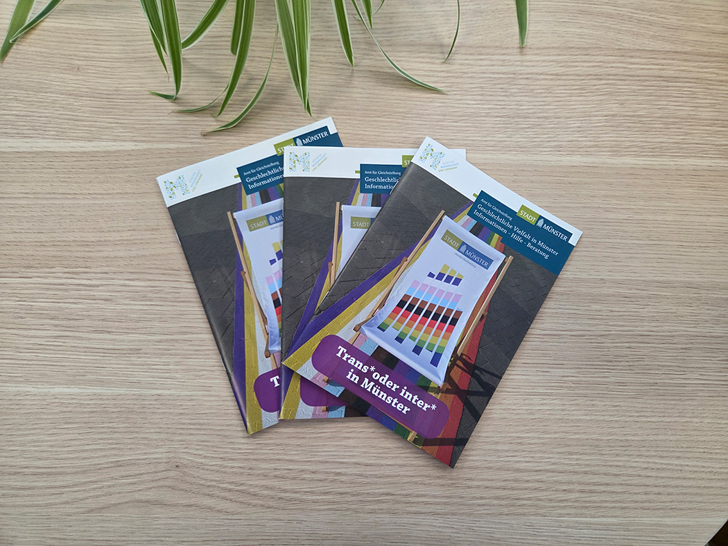 Broschüre "Trans* und inter* in Münster"