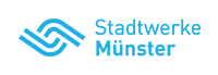 Die Stadtwerke Münster unterstützen die Pride Weeks. Logo der Stadtwerke Münster