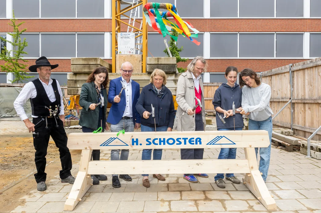 Richtfest für den Erweiterungsbau am Ratsgymnasium 