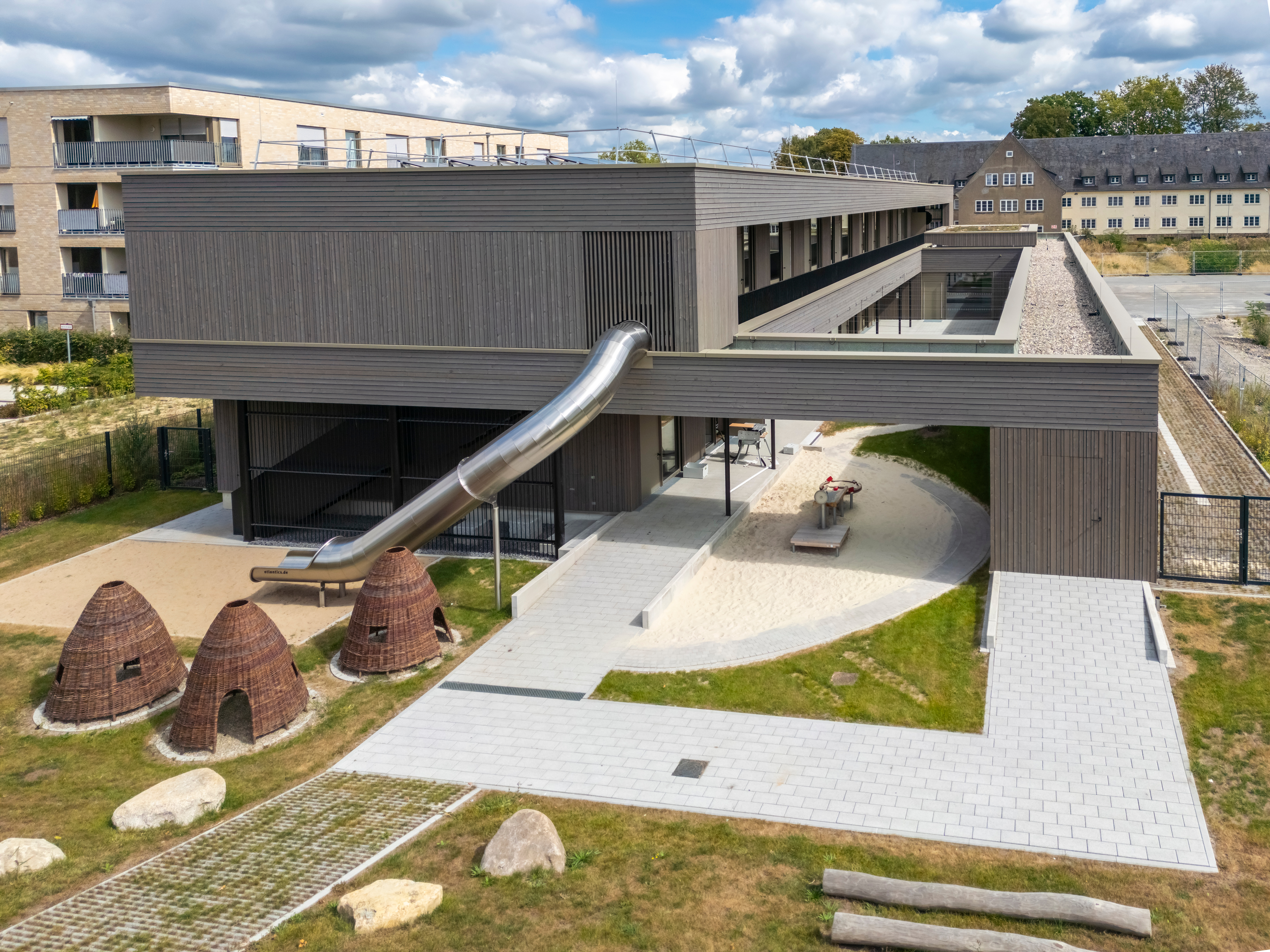 Außenansicht der neugebauten Kita Oxford