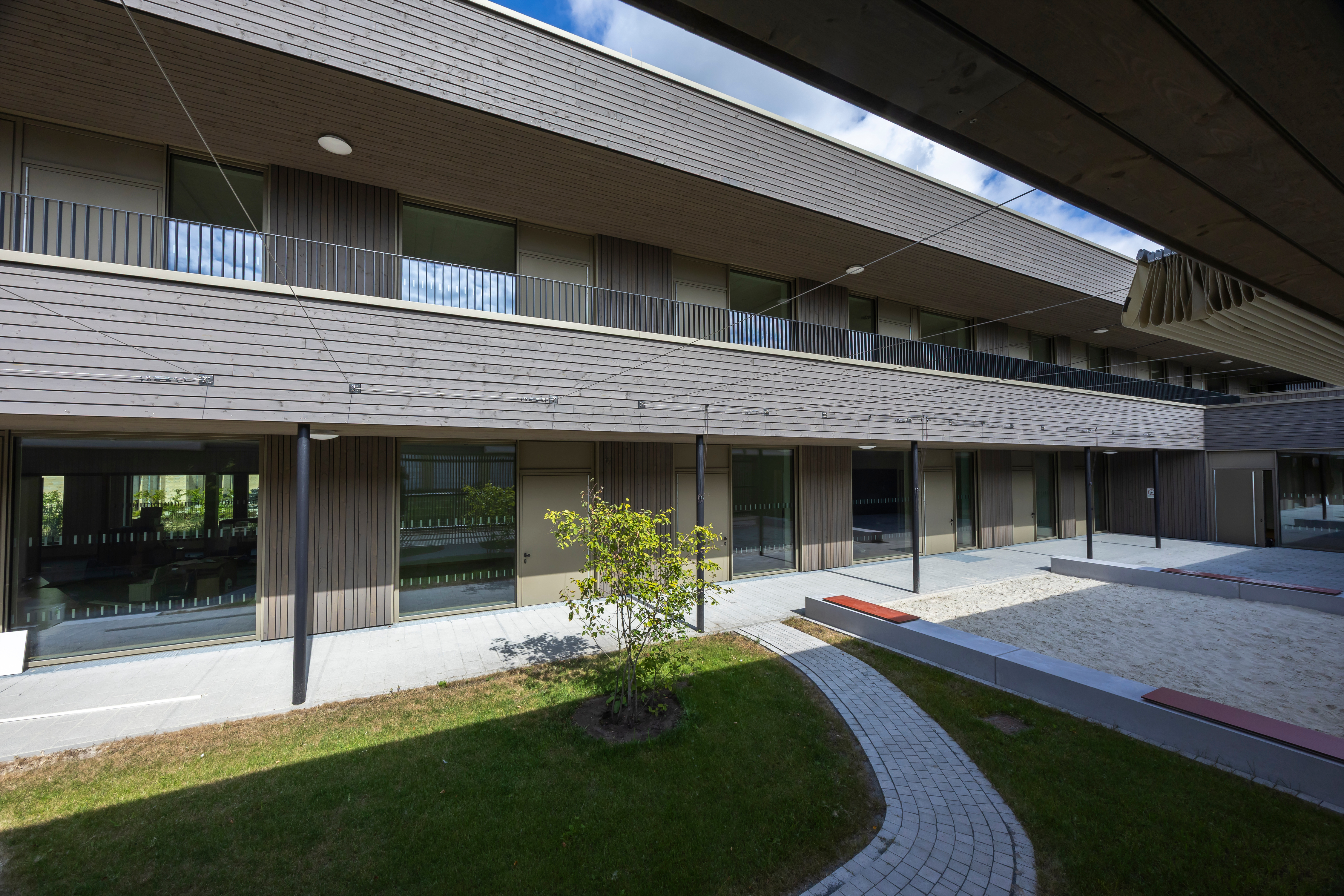 Außenansicht der neugebauten Kita Oxford