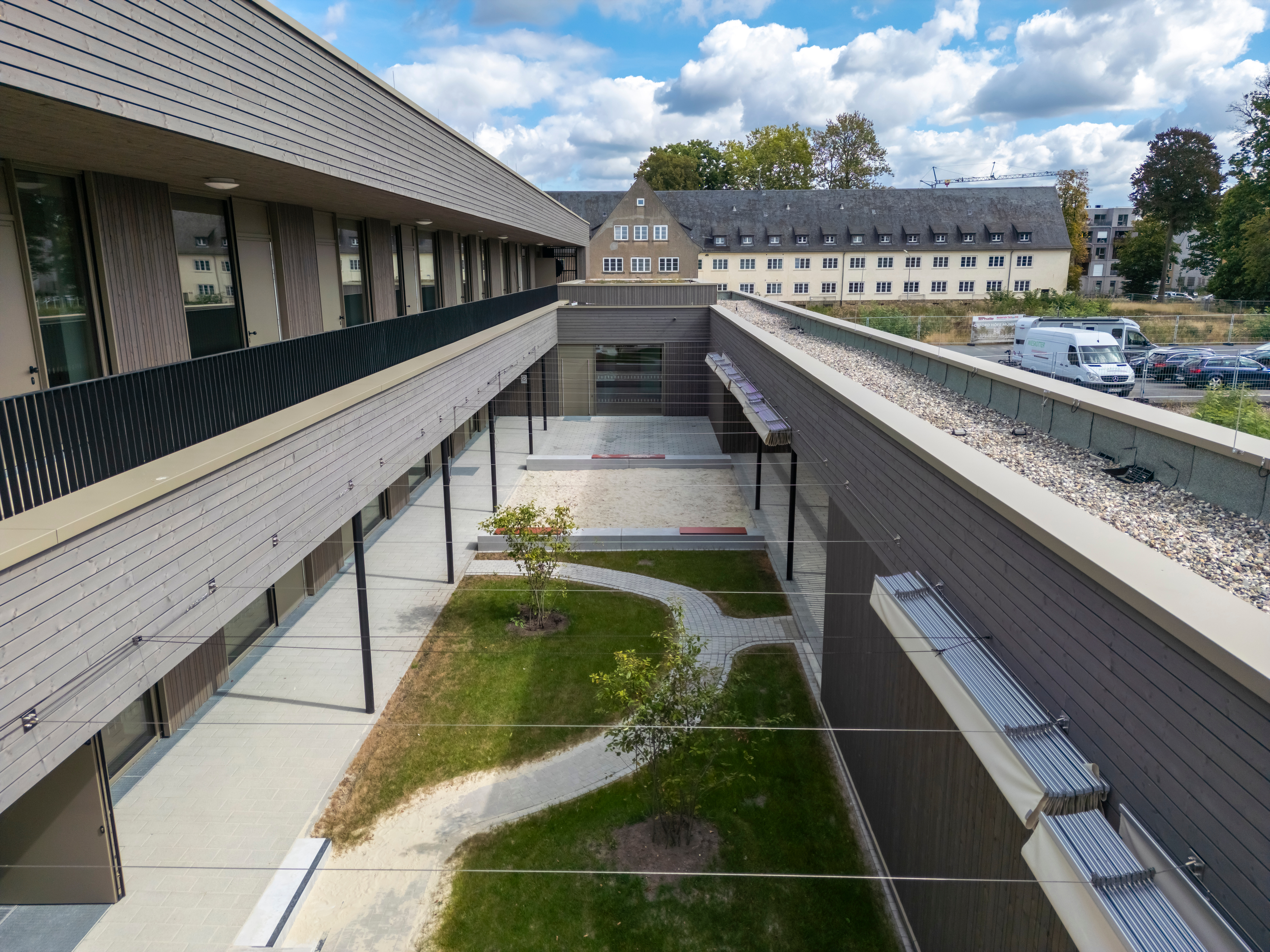 Außenansicht der neugebauten Kita Oxford