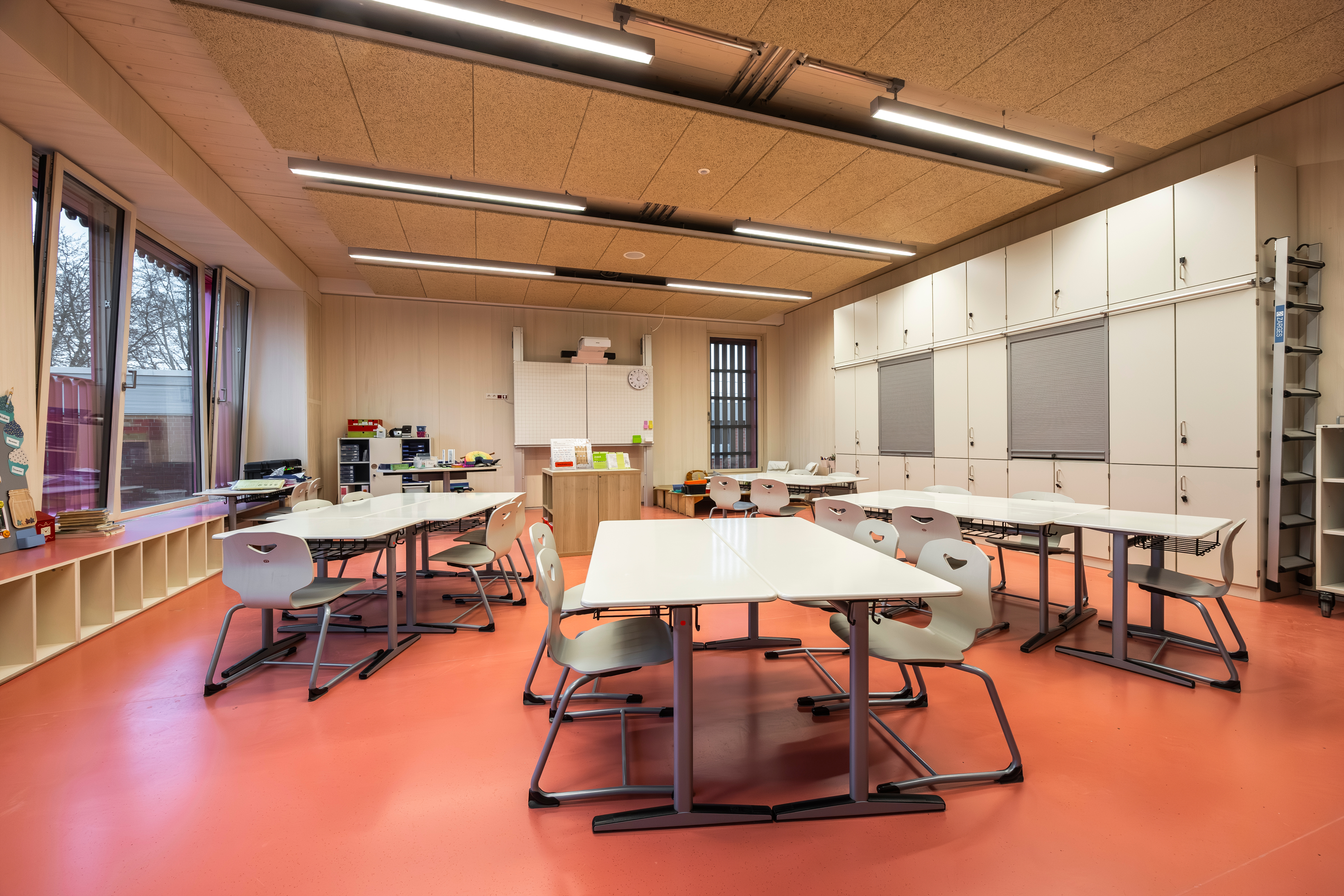 Blick in ein Klassenzimmer