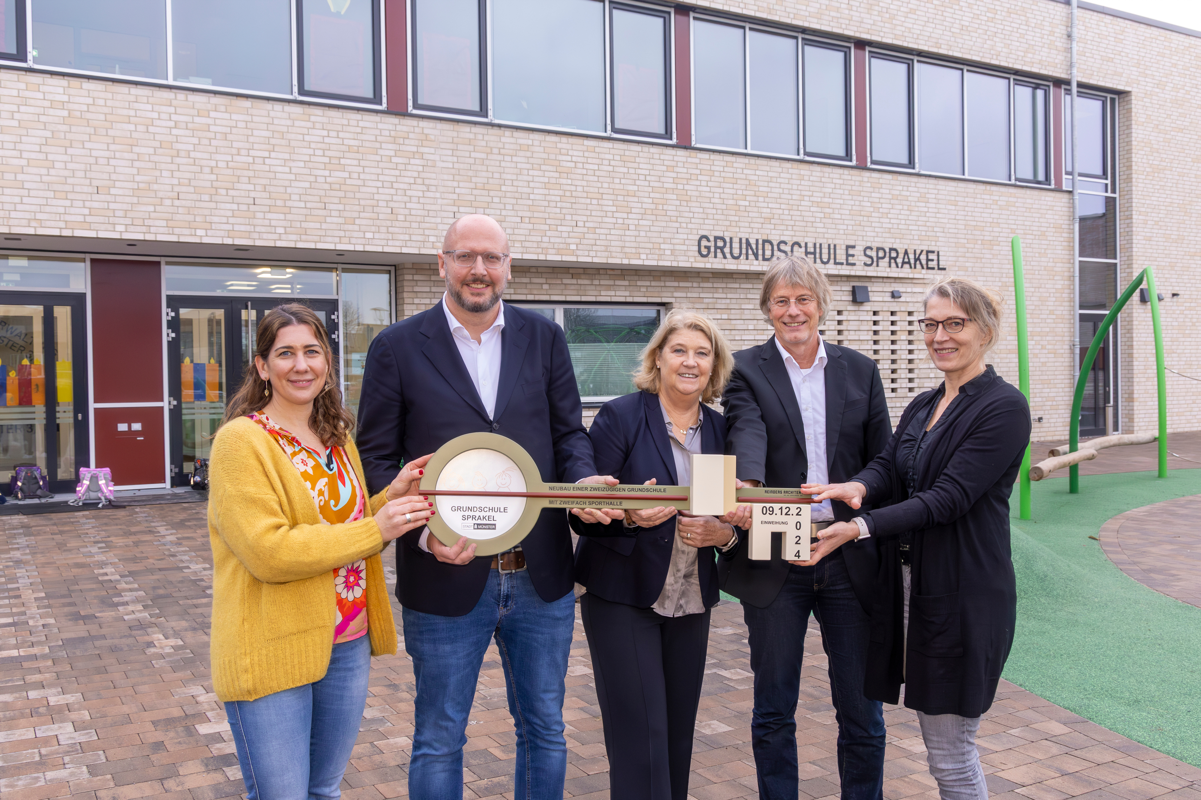 Einweihung Grundschule Sprakel