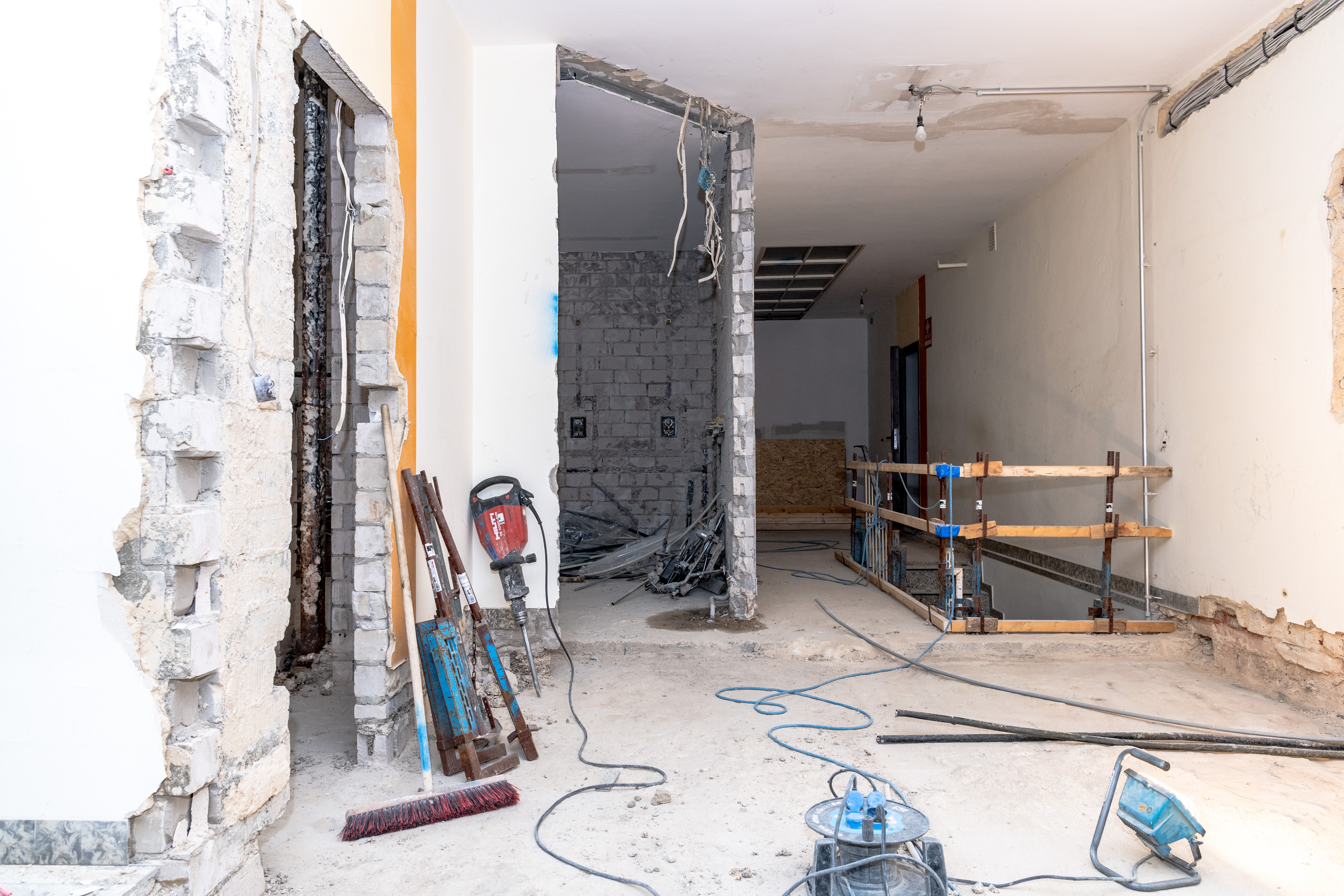 Beispielsfoto für Bauarbeiten