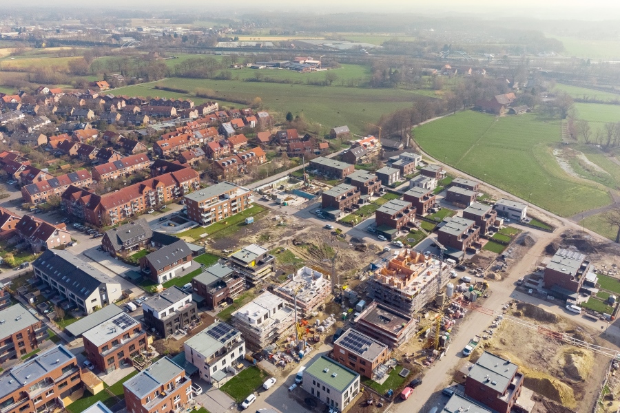 Luftbild gemeinschaftliches Wohnen Rumphorst