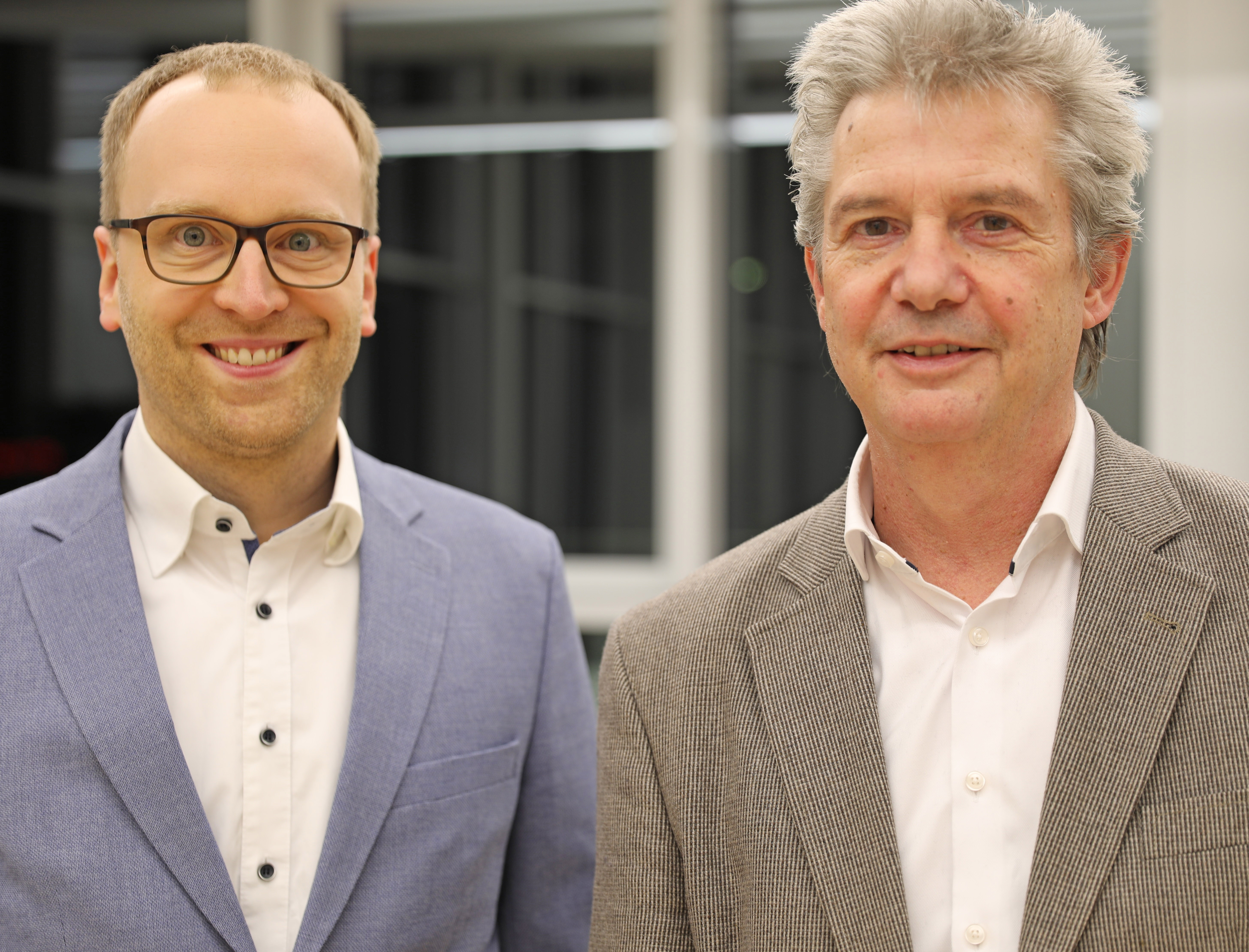 Dr. Daniel Baumkötter (l.) und Christian Wedding