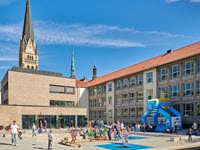 Erweiterungsbau der Kreuzschule Foto Erweiterungsbau der Kreuzschule