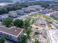 Luftbild vom Baugebiet aus Richtung Osten