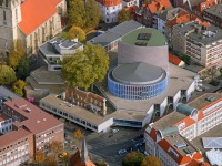 Theater Münster Luftbild vom Theater Münster