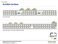 Fassade des Lernhauses.