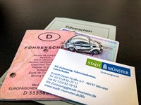 Dokumentation alter Führerscheine