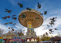 Der Wellenflug bietet Spaß für die ganze Familie. Foto des Wellenflugs