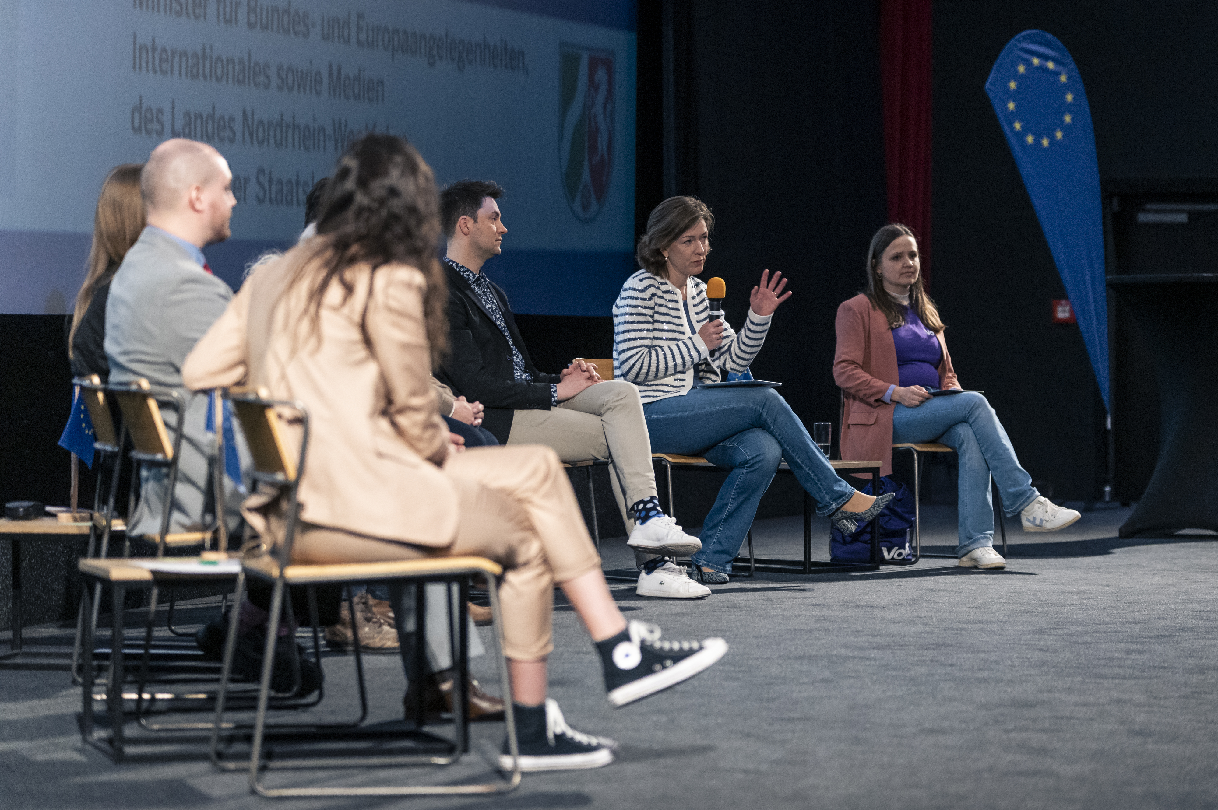 Podiumsdiskussion im Cineplex