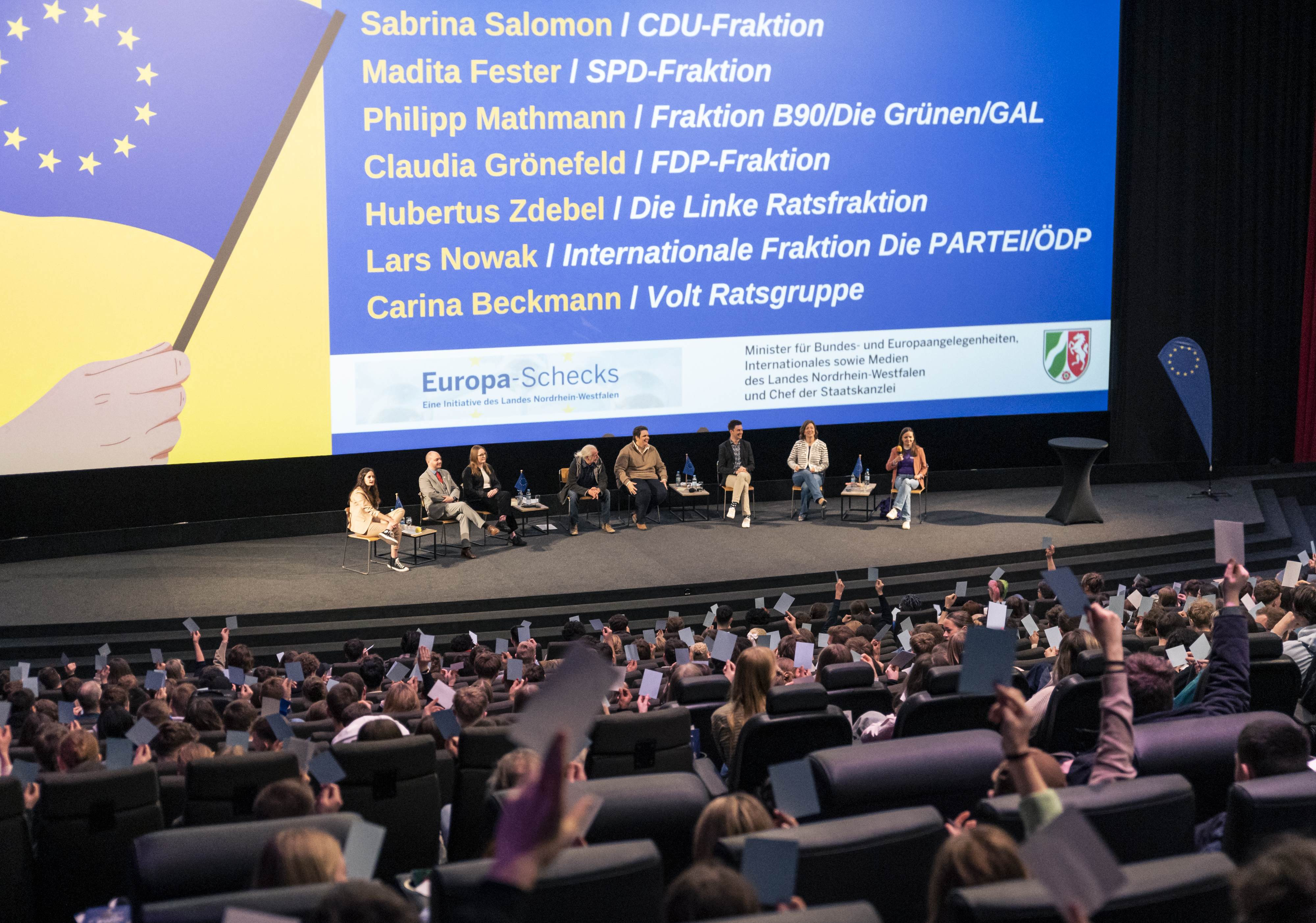 Podiumsdiskussion im Cineplex