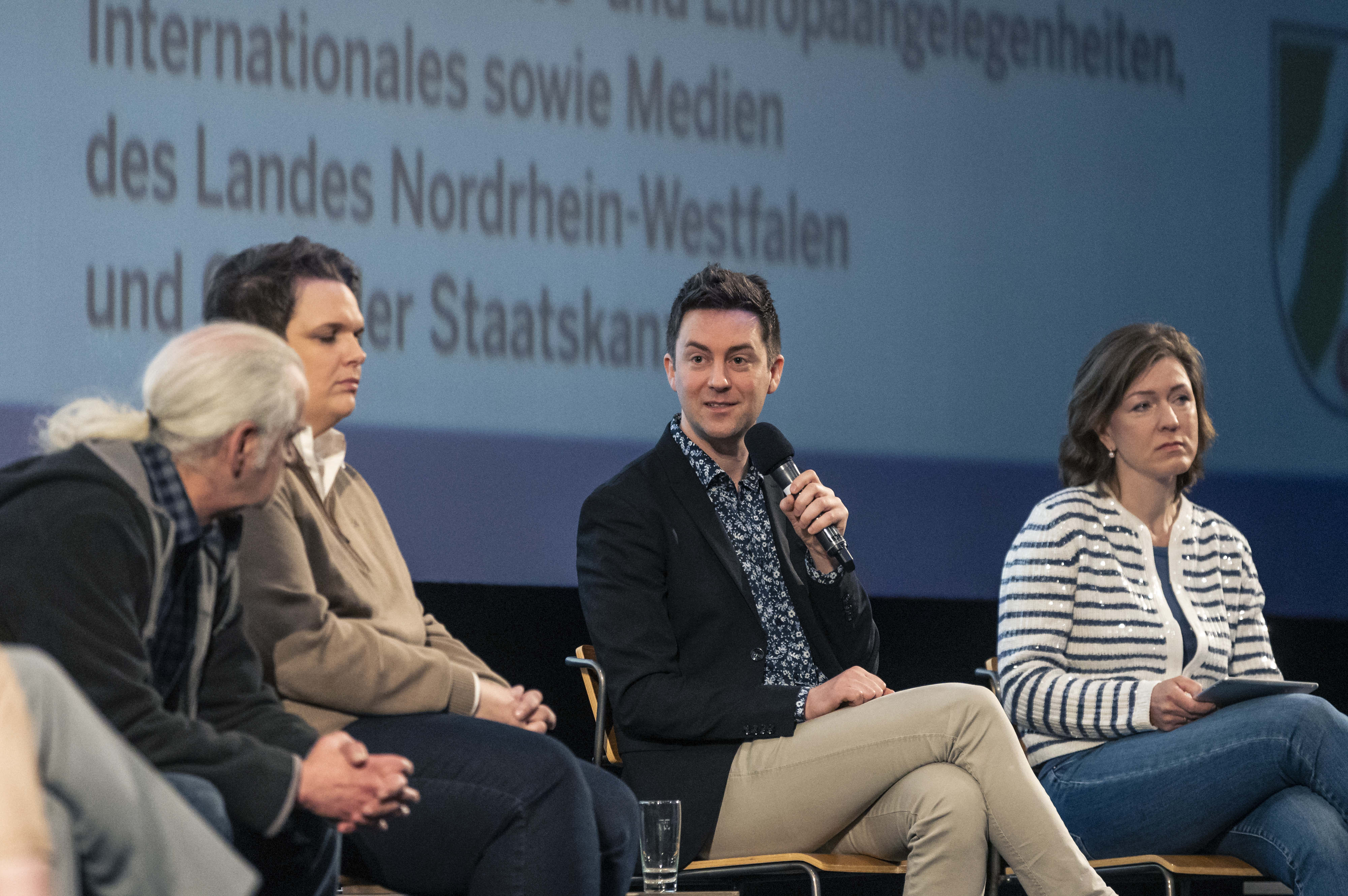 Podiumsdiskussion im Cineplex