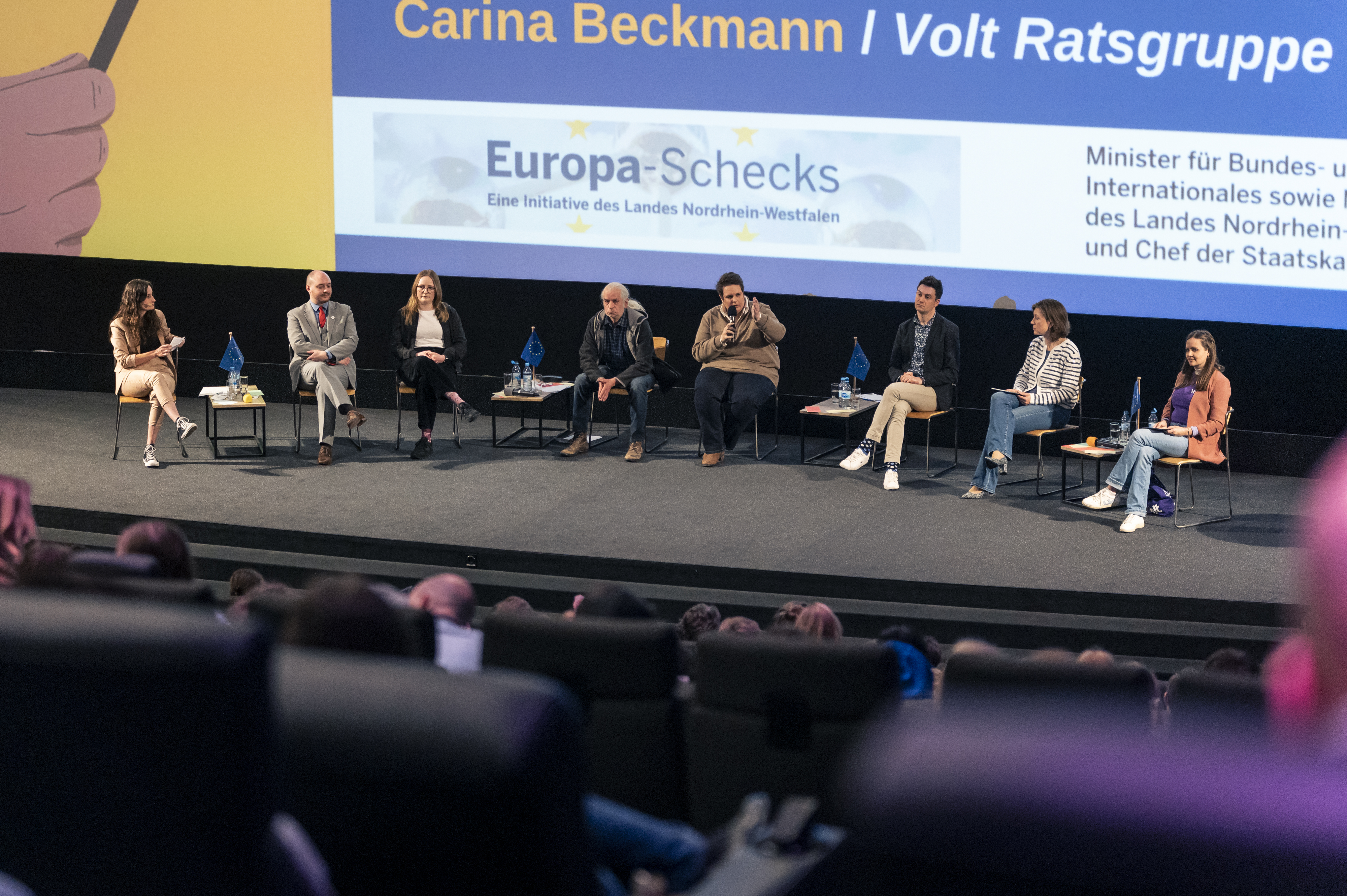 Podiumsdiskussion im Cineplex