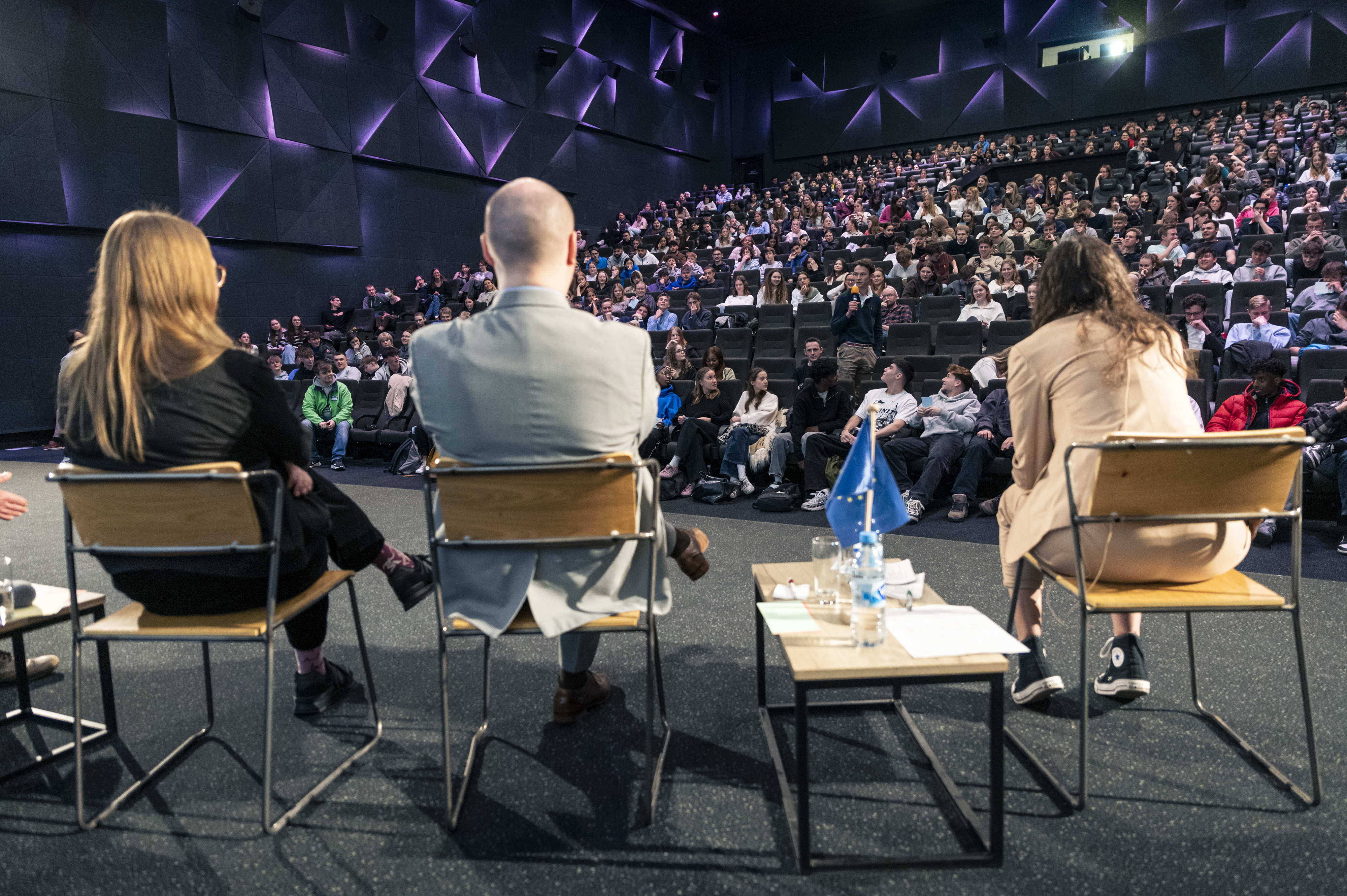 Podiumsdiskussion im Cineplex