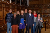 Gruppenfoto: Delegation aus Bologna