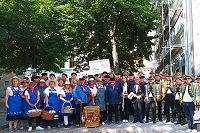 145. Kirmes in Mühlhausen, Gruppenbild