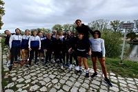 Regatta in Orléans, Gruppenbild