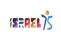 Logo 75 Jahre Israel