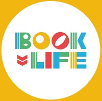 Logo Inschrift Book=Life