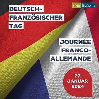 Plakat zum Deutsch-Französischer Tag 2024