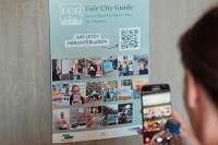 Plakat, Fotocollage mit vielen Menschen