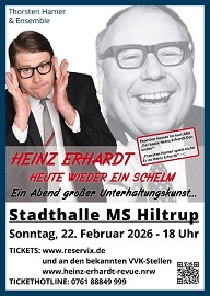 Die große Heinz Erhardt Revue am 22. Februar 2026, 18 Uhr