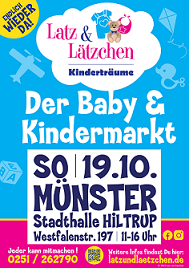 Latz & Lätzchen – Der Baby- und Kinderflohmarkt in Münster am 19. Oktober 2025, ab 11 Uhr