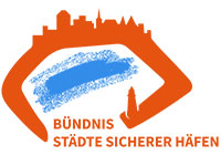 Logo of "Bündnis Städte Sicherer Häfen" (Safe Harbors Cities)