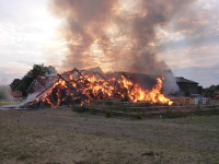 Scheunenbrand in Albachten