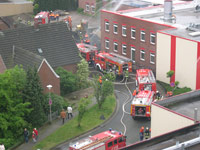 Großübung mit Jugendfeuerwehr Steinfurt